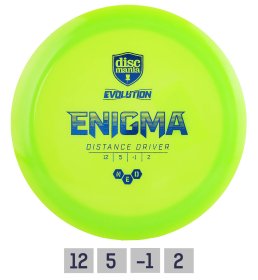 Diskgolfo diskas DISCMANIA Neo Enigma, green