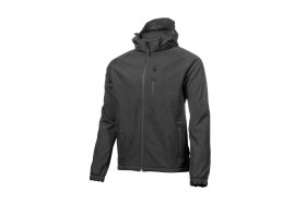 DITTER Softshell striukė su gobtuvu juoda L (52)