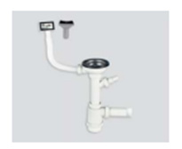 Plautuvės ventilis TEKA, 61001113