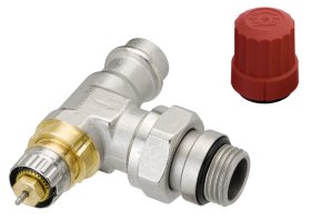 Termostatinis vožtuvas DANFOSS RA-N, DN15, presuojamas, kampinis, 013G3237