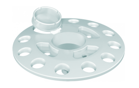 Plastikinės plokštelės KOELNER, 60 mm, termoizoliacijos tvirtinimui, 200 vnt.