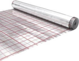 Aliuminio folija FERRO, grindiniam šildymui 0,105 mm × 100 cm × 50 m,  50m2, F50