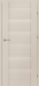 Laminuotos vidaus durys su užlaida VOSTER Etna 70, dešininės, spl. Cashmere, 2030x744x40 mm