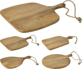Padėklai, 40 x 9,5 x 1,5 cm., 4 formos