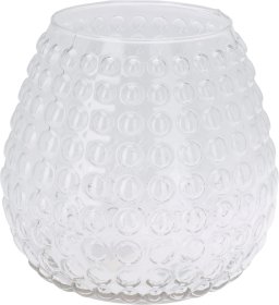 Vaza, stiklas, 20 x 20 x 25 cm