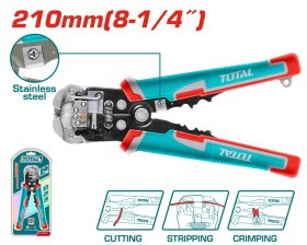 Automatinės izoliacijos nuėmimo replės TOTAL, 0.2-6 mm, THT15246