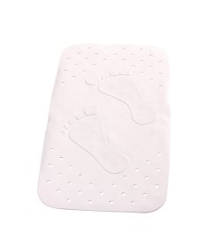 Vonios kilimėlis RIDDER PLATTUF, 38 x 72 cm, baltos spl., 100% TPE, 67081