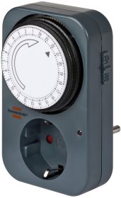 Laikmatis BRENNENSTUHL 1506450, 3500 W, 24val. / 15min., IP20, 16 A, 230 V, 50Hz, mechaninis, MZ-20