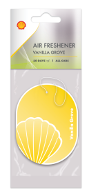 Automobilių oro gaiviklis SHELL, Air Freshener vanilla grove, pakabinamas