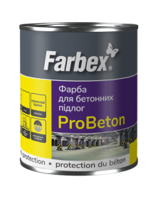 Dažai betono grindims Probeton Farbex, grafito spalva, 2,8 kg