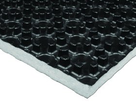 Polistireninis kilimėlis su polistirenine plokšte FERRO, grindiniam šildymui 1450 × 850 × 31,8 mm, PTS30