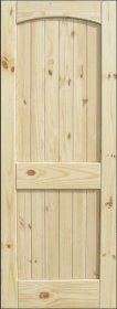 Medžio masyvo durų varčia MANOEL MARCHETTI Sedona, su išpjova spynai ir rankenai, spl. natūrali šakota pušis, matmenys 2020x800x35 mm