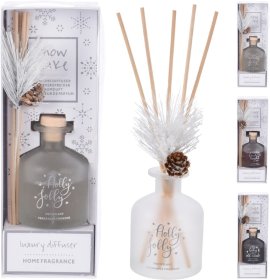 Namų kvapas su lazdelėmis ir dekoracija, 3 kvapai, 160 ml