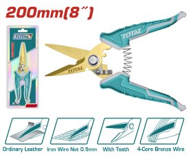 Žirklės TOTAL, 200 mm, THT118871