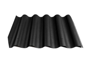 Banguotas lakštas ETERNIT Gotika L91, matmenys 585 x 920 mm, juoda spalva, 270999