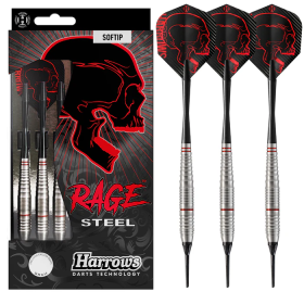 Darts strėlytės HARROWS Rage Softip, 3x18 g
