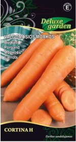 Daržovių sėklos, morkos valgomosios Cortina H, 1 g., 4147, E