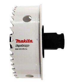 Bimetalinė gręžimo karūna MAKITA EZYCHANGE HSS Bi-Metal, 25 mm