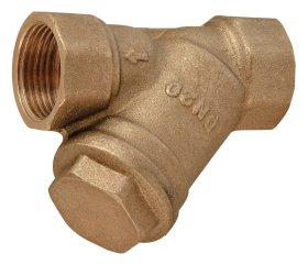 Filtras-purvarinkis FERRO F05, 1 1/2", žalvarinis, PN10, F05