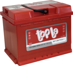 Akumuliatorius TOPLA ENERGY 12 V, 60 Ah, 600 A, 600 A, EN