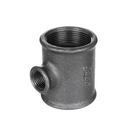 Redukuotas trišakis ketinis GEBO, d40x20x40, 1 1/2x3/4x1 1/2'', vid.sr., juoda sp.