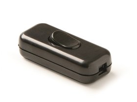 Tarplaidinis jungiklis FAMATEL 4403N, juodos sp.