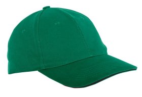 Kepurė LAHTI PRO, su snapeliu, žalia spalva, CE