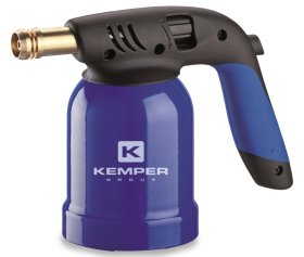 Degiklis KEMPER METAL, tamsiai mėlynos sp., su piezu, 190 g
