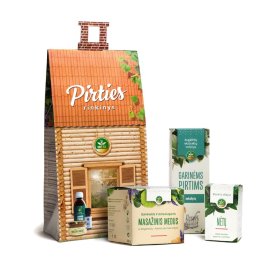 Pirties rinkinys MĖTA, ekologiškas