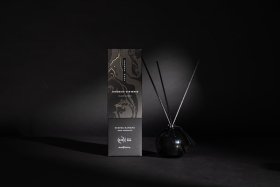 Namų kvapas ODORO MOOD "Juodasis gintaras", 90 ml