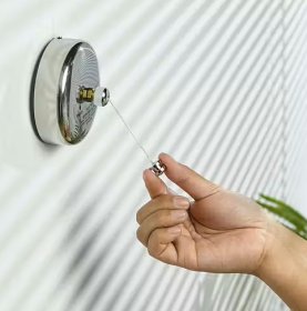 Džiovinimo virvė-ištraukiama DUSCHY, 2,8 m, 920-23