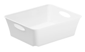 Daiktadėžė ROTHO Living, 1 l, baltos sp.