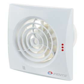 Kanalinis ventiliatorius VENTS QUIET100H, d100 Su laikmačiu ir drėgmės jutikliu