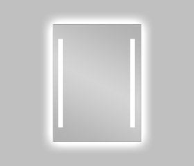 Veidrodis VENTO TORINO, 50 x 70 cm,LED,4mm, 220-240V, 50HZ, išjungti mygtuku, šviesos temp. 5000-5500K