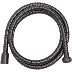 Dušo žarna DUSCHY, 150 cm, metalinė juoda, 207-20
