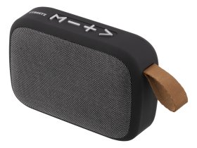 Kolonėlė STREETZ S101-BLK, 3W, Bluetooth, nešiojama, su FM imtuvu, USB/ TF/FM, juodos sp.