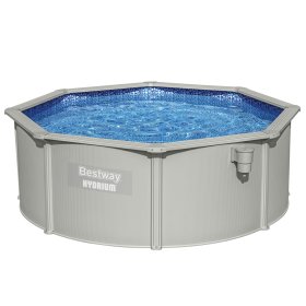 Baseinas BESTWAY Hydrium, karkasinis, cinkuoto plieno korpusas, su priedais, 366x122 cm, 56574