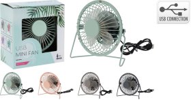 Stalinis ventiliatorius, 135 x 110 x 150 mm, USB jungtis
