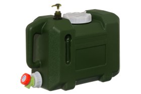 Plastikinis pastatomas praustuvas TARMO, 12 l, integruotas muilo dozatorius 