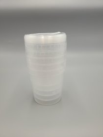 Kibirėliai, 5 vnt., skaidrūs, 1000 ml