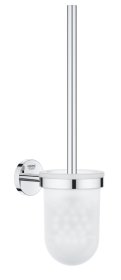 Tualeto šepetys GROHE Quickfix Start Cosmopolitan, pakabinamas, chromas, montuojamas sukant arba klijuojant, 41169000