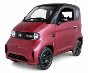 Elektrinis Mini Auto EKOMOTO J7, Raudona Juoda, 1000W, 65Ah švino baterija