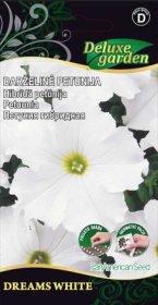 Gėlių sėklos, petunija darželinė Dreams White, 20 s., 2389, D