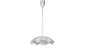 Pakabinamas šviestuvas RABALUX Smerlato 4675, E27 1 x MAX 60W, skersmuo 420 mm, atstumas nuo lubų MAX 1200 mm, IP20, baltos sp.