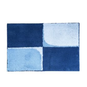 Vonios kilimėlis RIDDER Quad, 60 x 90 cm, mėlynas, 100% akrilas, 7106303, ST
