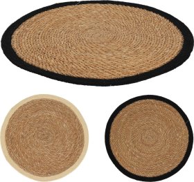 Stalo padėkliukas, skersmuo 37 cm, rudos sp.