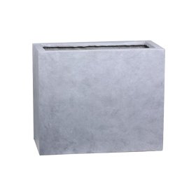 Keraminis lauko vazonas Grau I, pilkos sp., 50 x 20 x 40 cm.