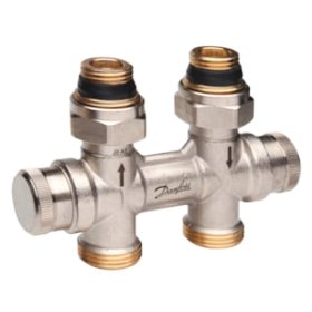 Balansinis vožtuvas DANFOSS RLV-KDV, DN15, tiesus, 013G7870