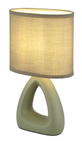 Stalinis šviestuvas GLOBO Triangle, E14, 1 x 40W, 230V, su jungtuku, 170 x 100 x 300 mm, laido ilgis 1300 mm, šviesios žalios sp.