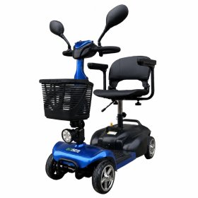 Elektrinis skuteris EKOMOTO X01, sulankstomas, mėlynas, 12 Ah ličio baterija